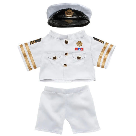 Naval Officer Uniform 3 pc. for Stuffed Animals | Build-A-Bear® - US 2490
