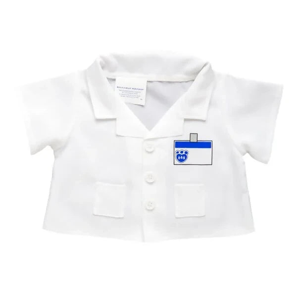 White Lab Coat for Stuffed Animals| Build-A-Bear® - US 7507