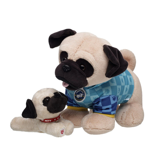 Promise Pets Pug Stuffed Animal Mini Beans Gift Set | BAB - US 4530