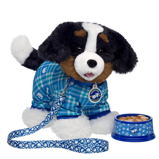 Promise Pets Bernese Mountain Dog Stuffed Animal Leash &amp; Bone Gift Set | Build-A-Bear - US 5568