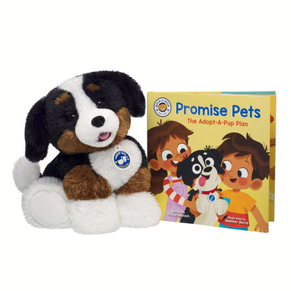 Promise Pets Bernese Mountain Dog Stuffed Animal w/ "Promise Pets: | BAB - US 4124