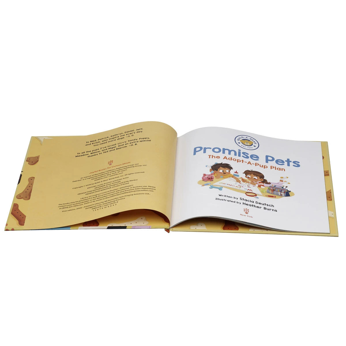 "Promise Pets: The Adopt-A-Pup Plan" Book | BAB - US 9061