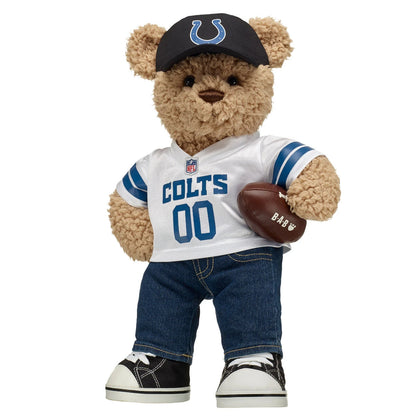 Indianapolis Colts Timeless Teddy Bear Football Gift Set - US 2524