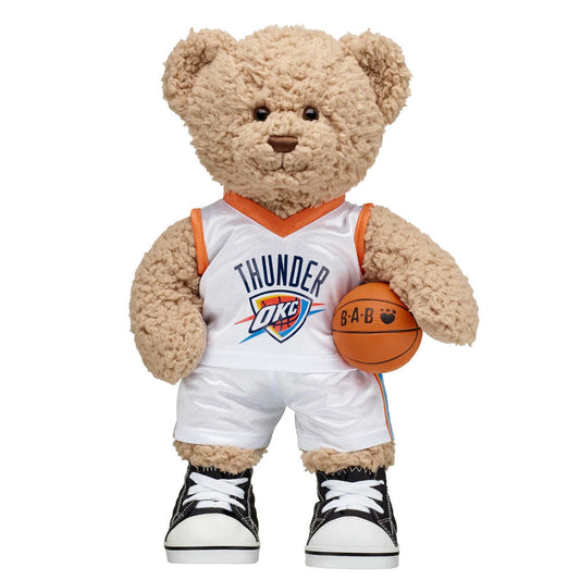 Oklahoma City Thunder Basketball Teddy Bear Gift Set | Build-A-Bear® - US 7259