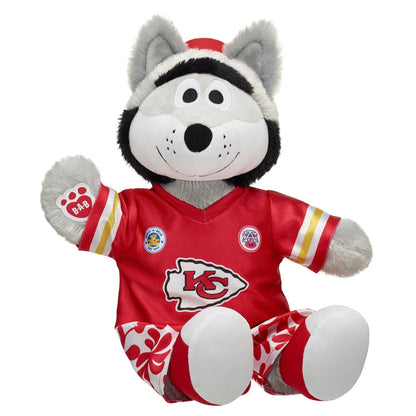 KC Wolf Plush for Kansas City Chiefs Fans | Build-A-Bear® - US 3558