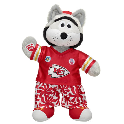 KC Wolf Plush for Kansas City Chiefs Fans | Build-A-Bear® - US 4405