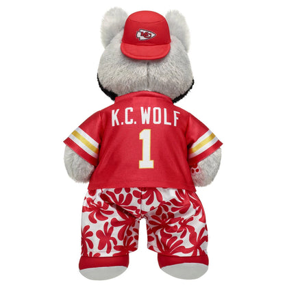 KC Wolf Plush for Kansas City Chiefs Fans | Build-A-Bear® - US 9995