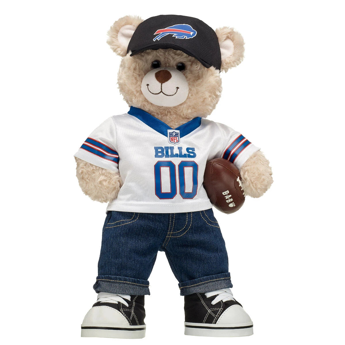 Buffalo Bills Happy Hugs Teddy Bear Football Gift Set - US 2058