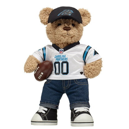 Carolina Panthers Timeless Teddy Bear Football Gift Set - US 3256