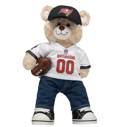 Tampa Bay Buccaneers Happy Hugs Teddy Bear Football Gift Set - US 9110