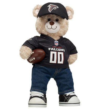 Atlanta Falcons Happy Hugs Teddy Bear Football Gift Set - US 3237