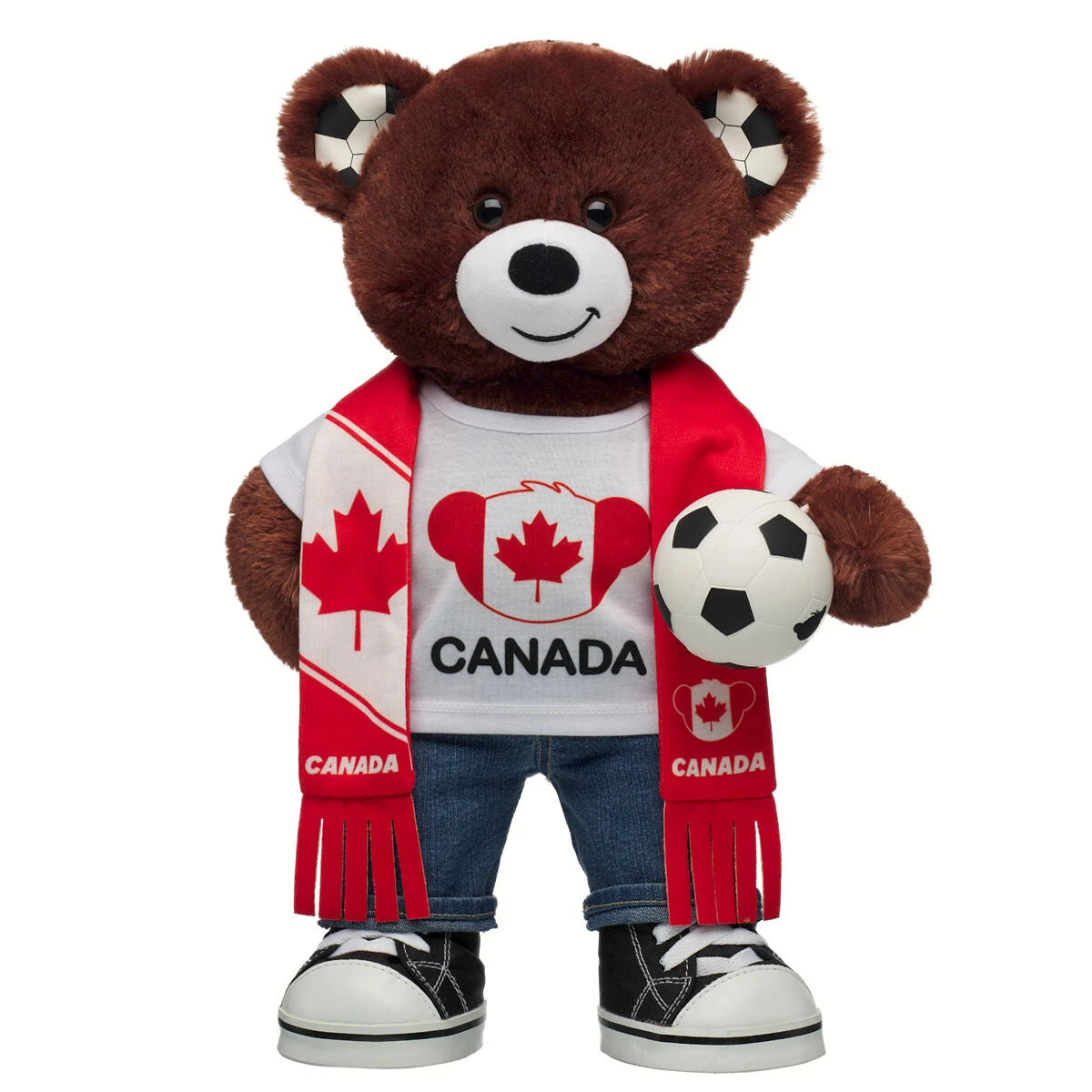 Let's Goal Bear Canada Gift Set | Build-A-Bear - US 4447