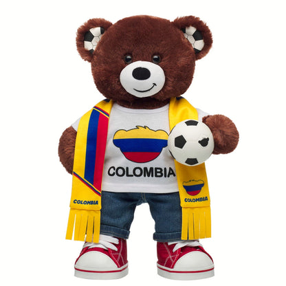 Let's Goal Bear Colombia Gift Set | Build-A-Bear - US 4158