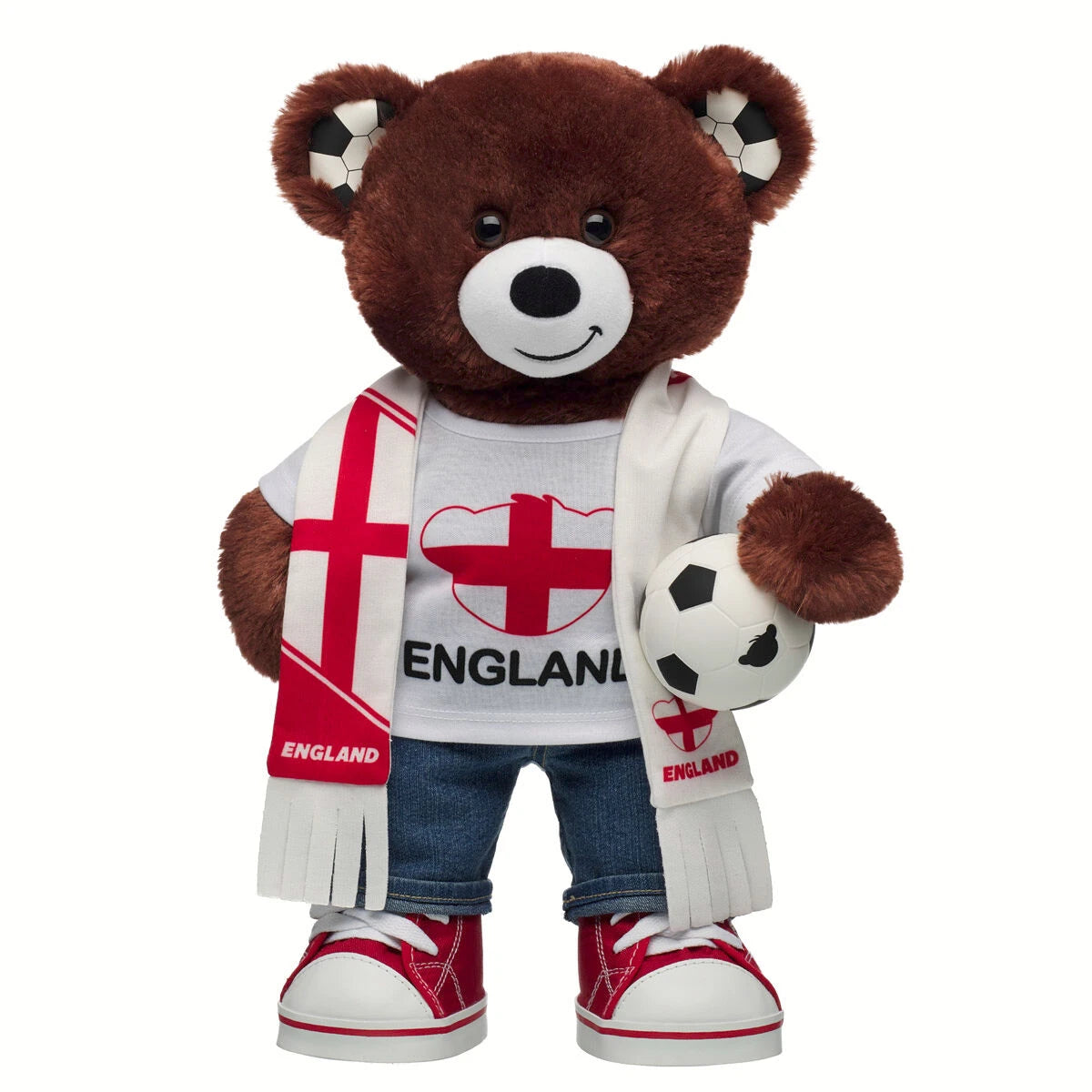 Let's Goal Bear England Gift Set | Build-A-Bear - US 9422