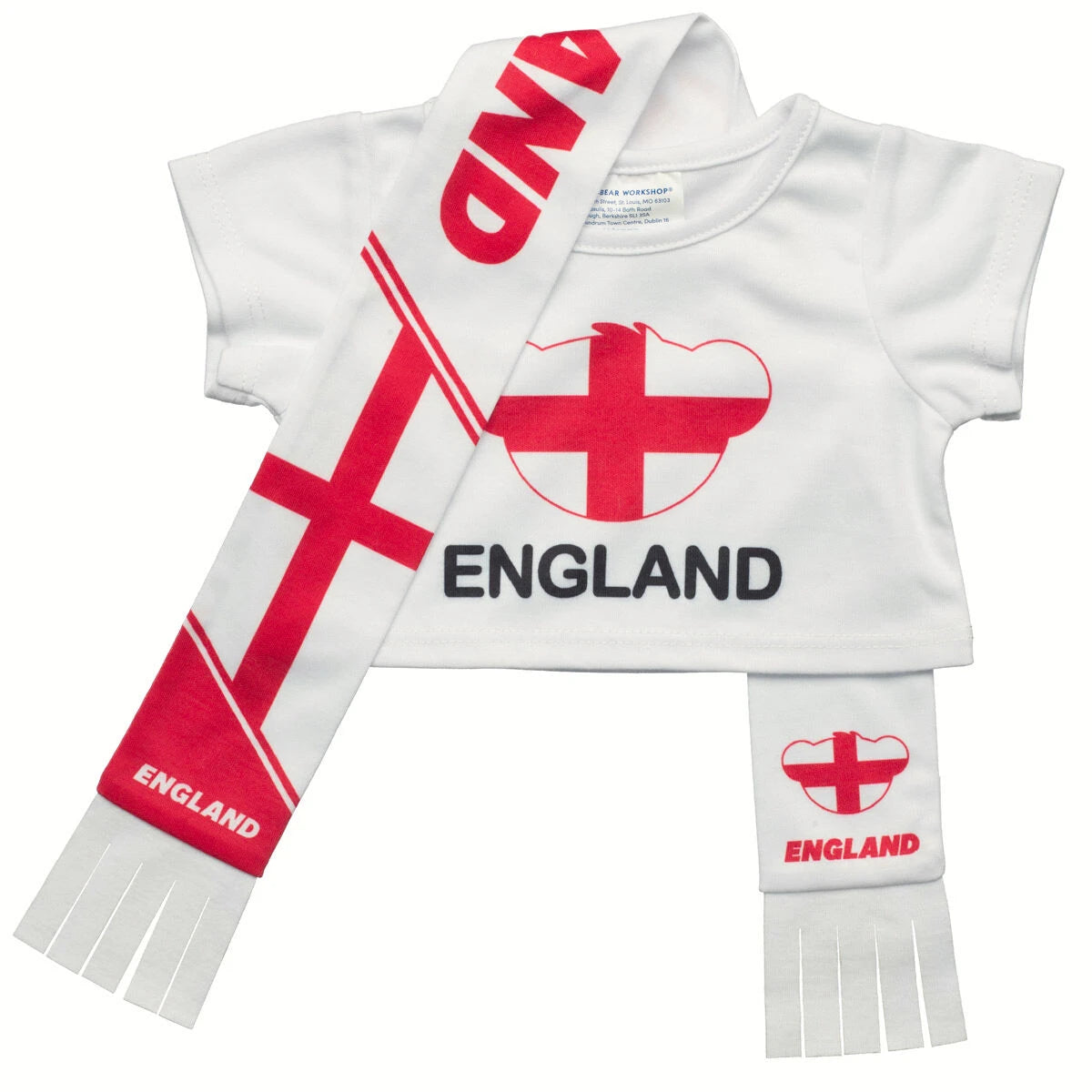 Let's Goal Bear England Gift Set | Build-A-Bear - US 1093
