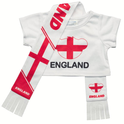Let's Goal Bear England Gift Set | Build-A-Bear - US 9422