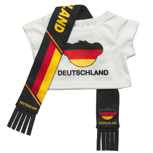 Germany Scarf &amp; T-Shirt Set | Build-A-Bear - US 4355