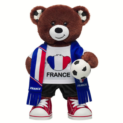 Let's Goal Bear France Gift Set | Build-A-Bear - US 3072