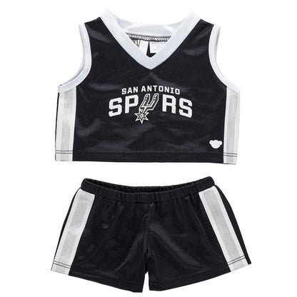 Timeless Teddy Bear San Antonio Spurs Basketball Gift Set | Build-A-Bear® - US 6013