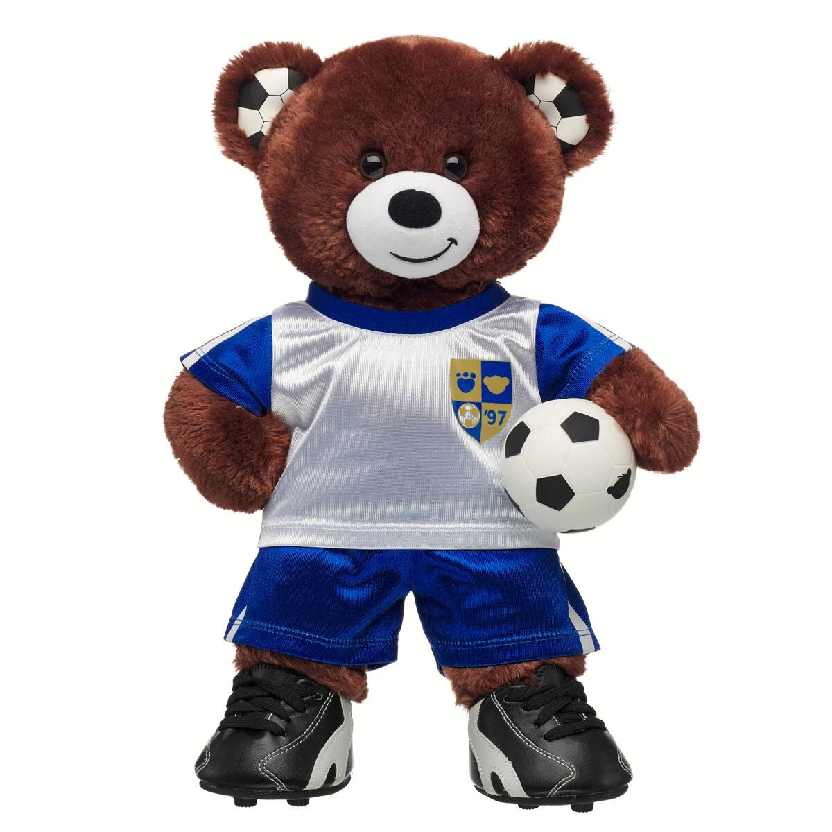 Let's Goal Bear Blue Soccer Uniform Gift Set | BAB - US 4341
