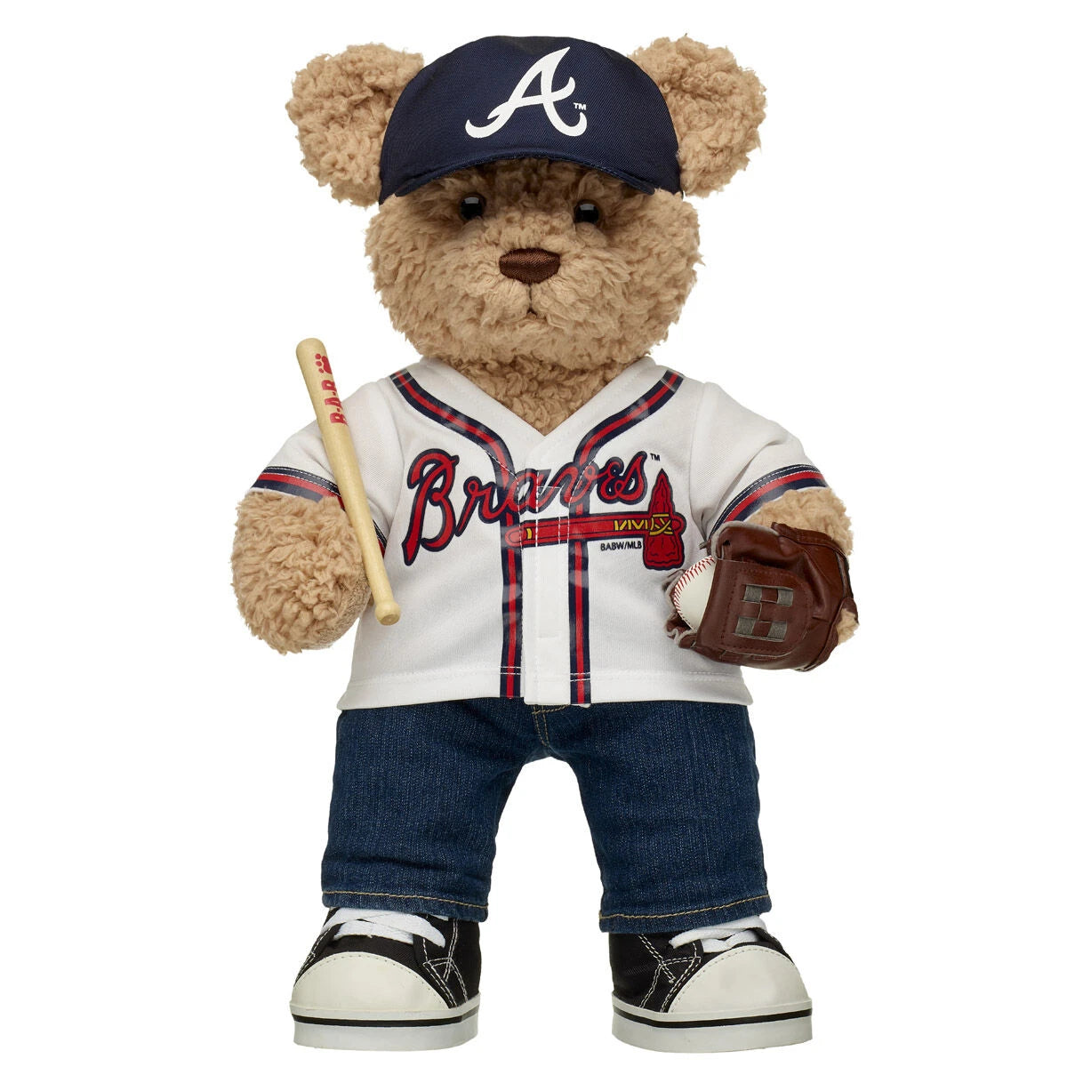 Atlanta Braves™ Teddy Bear Gift Set | Build-A-Bear® - US 4426