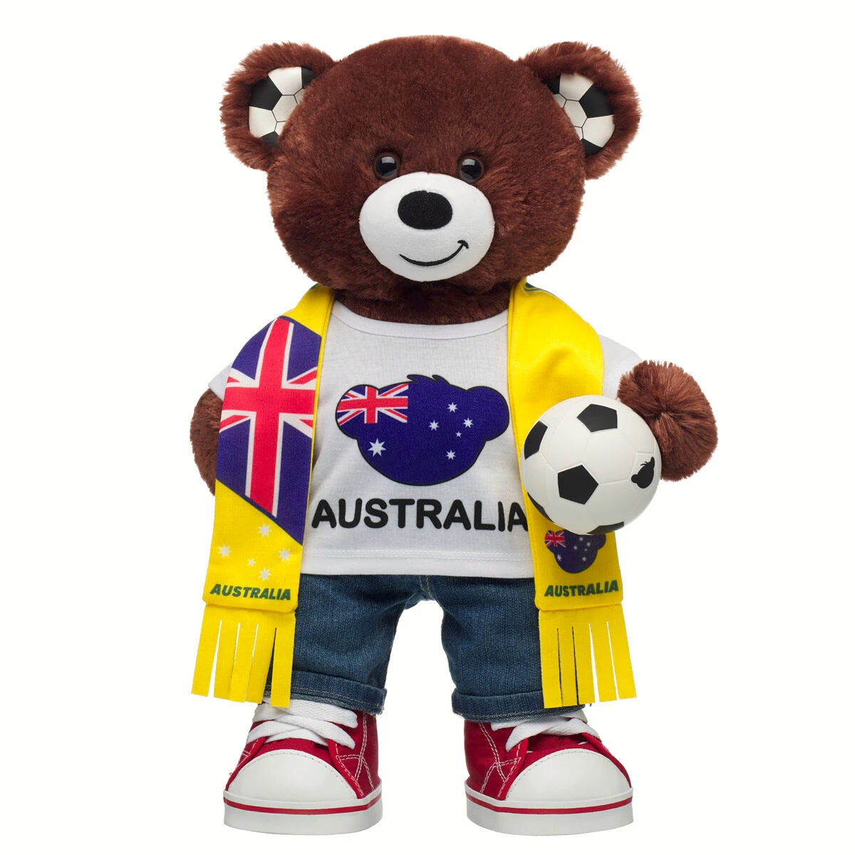 Let's Goal Bear Australia Gift Set | Build-A-Bear - US 4581
