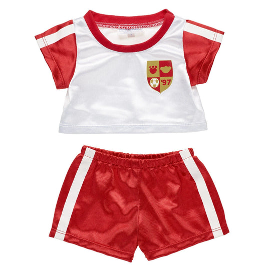Red Soccer Uniform for Plush Toys | Build-A-Bear® - US 1788