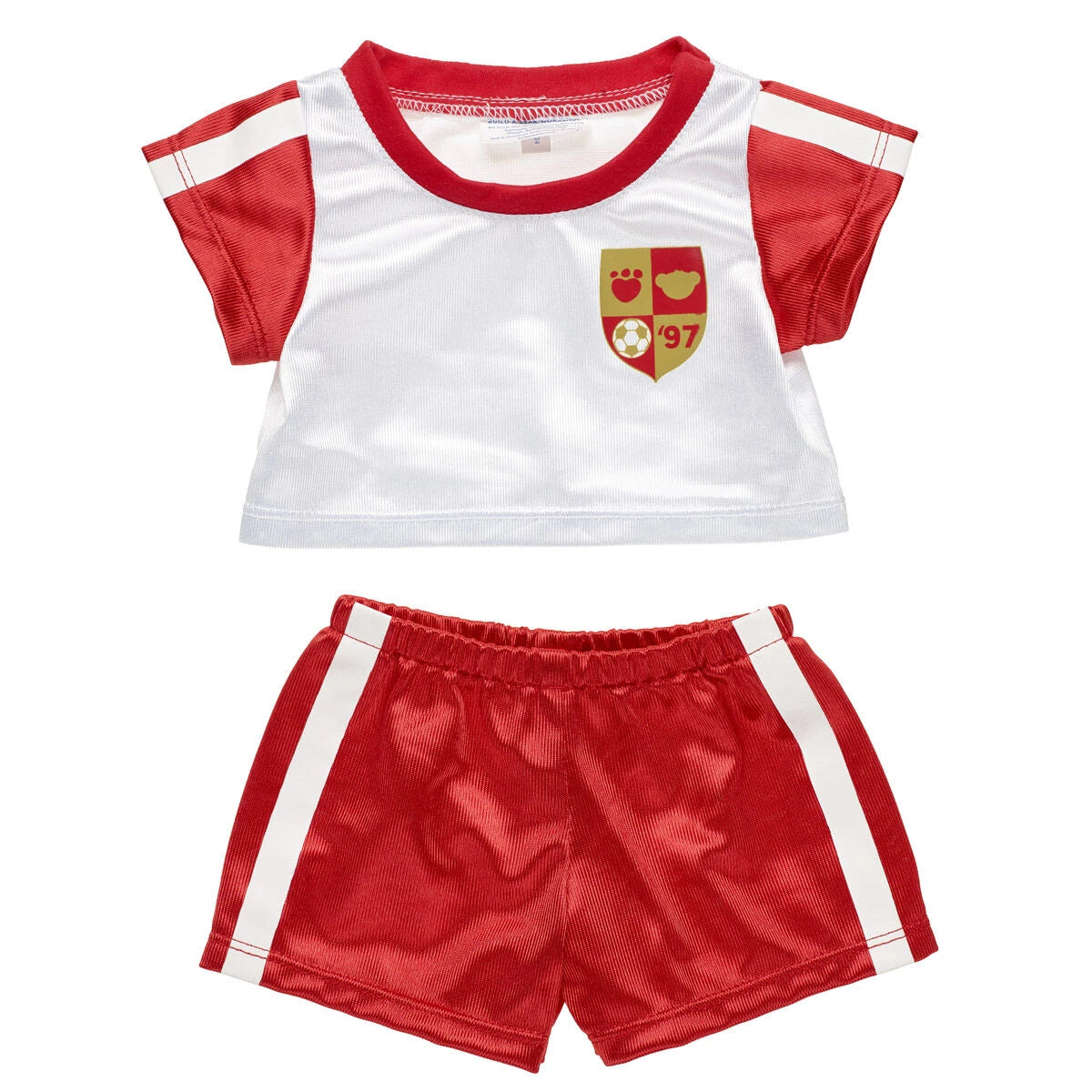 Pawlette™ Plush Red Soccer Set &amp; Soccer Ball | Build-A-Bear® - US 8768