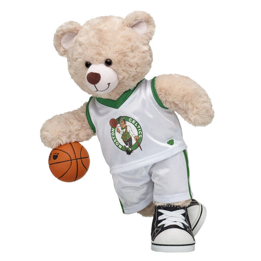 Boston Celtics Basketball Teddy Bear Gift Set | Build-A-Bear® - US 1380