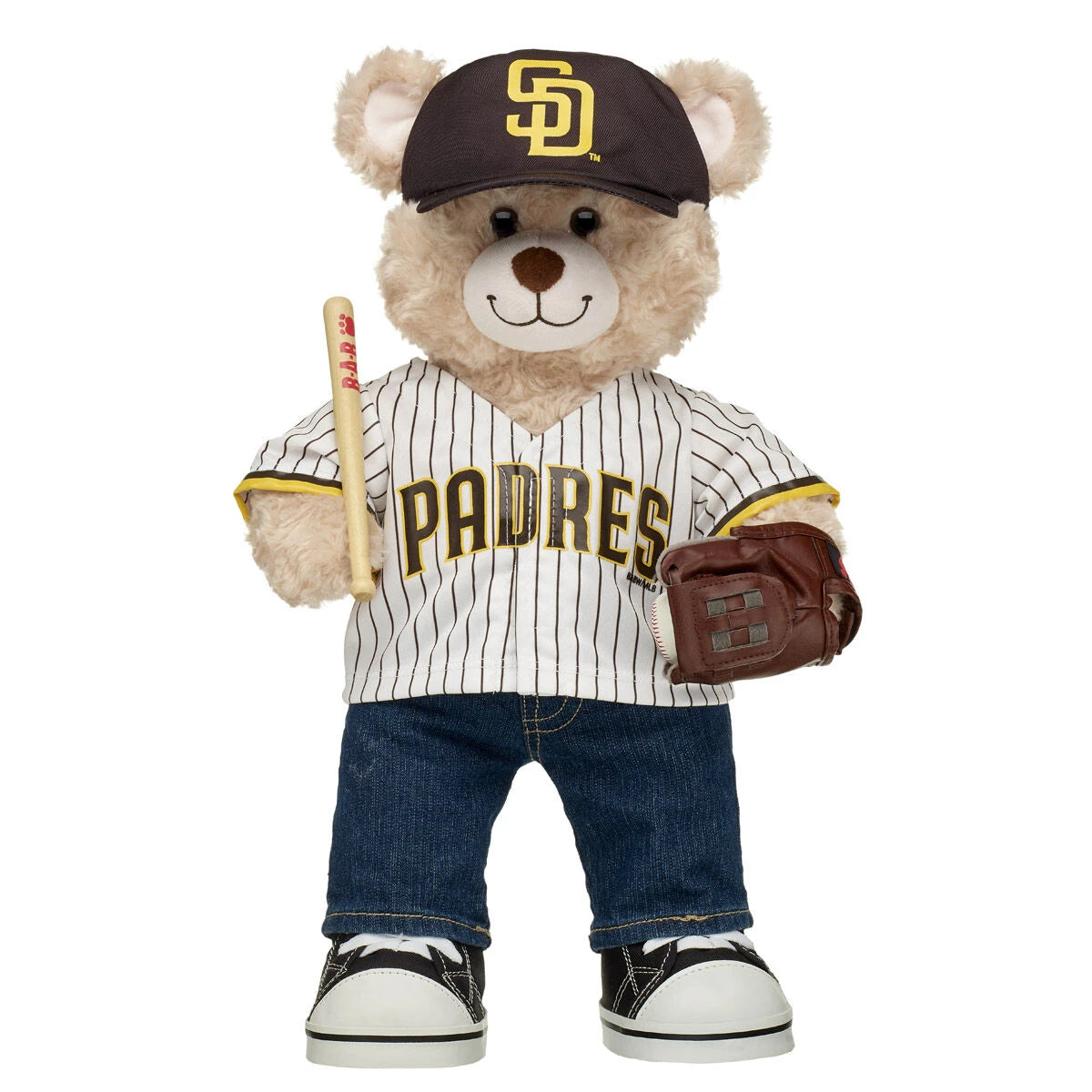 San Diego Padres™ Teddy Bear Gift Set | Build-A-Bear® - US 2418