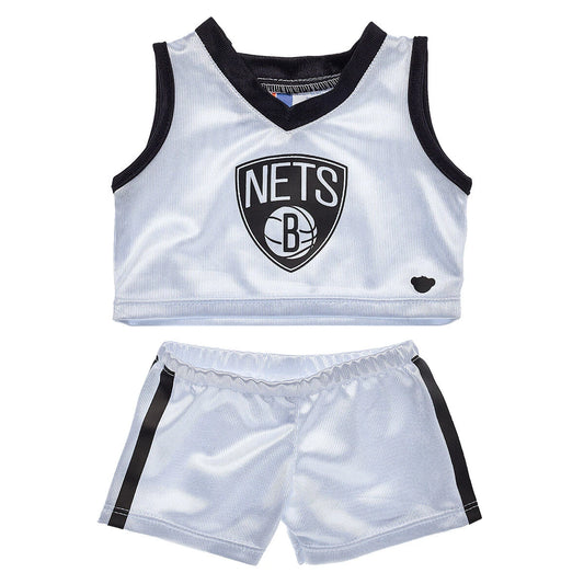 Brooklyn Nets Stuffed Animal Uniform (2 pc.) for Stuffed Animals | Build-A-Bear® - US 6400