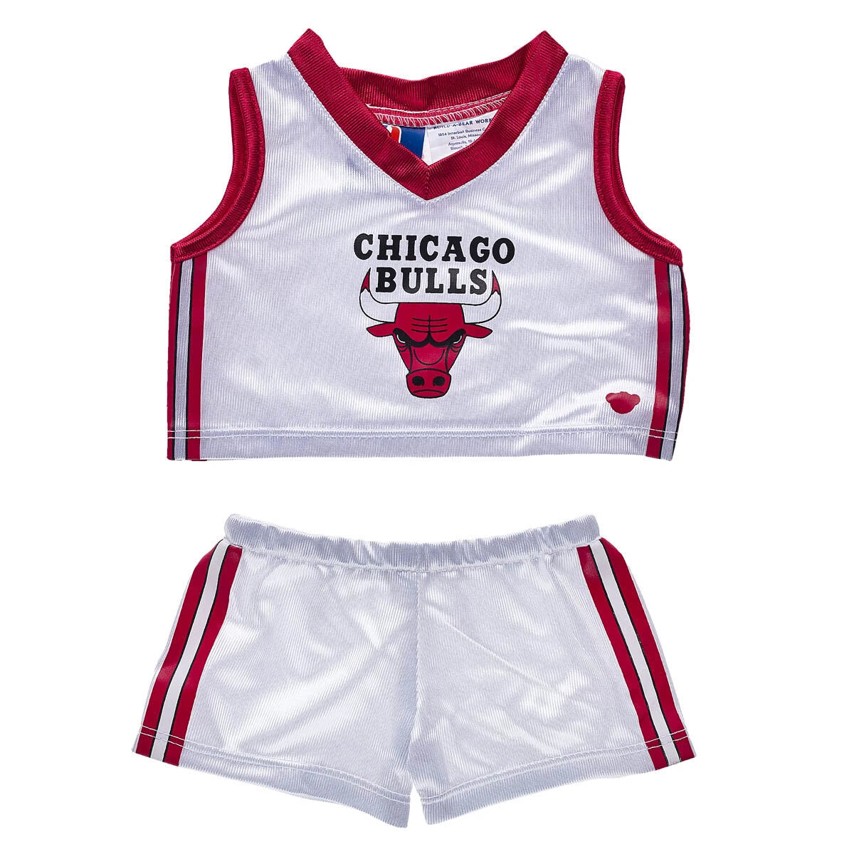 Chicago Bulls Uniform 2 pc. for Stuffed Animals | Build-A-Bear® - US 1043