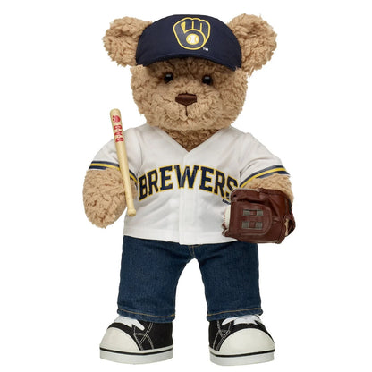 Milwaukee Brewers™ Teddy Bear Gift Set | Build-A-Bear® - US 7297