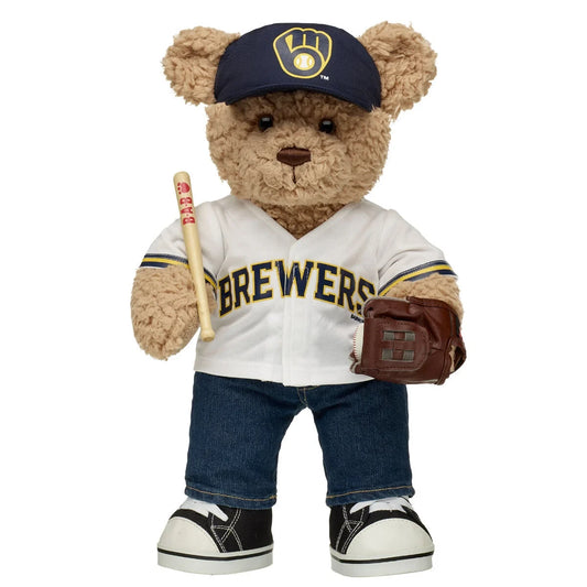 Milwaukee Brewers™ Teddy Bear Gift Set | Build-A-Bear® - US 7297