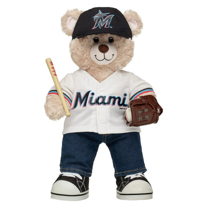Miami Marlins™ Teddy Bear Gift Set | Build-A-Bear® - US 6265