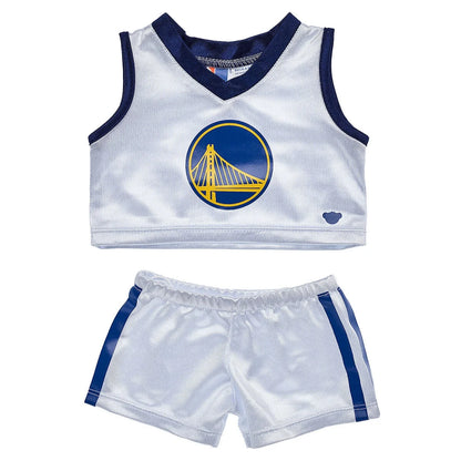 Golden State Warriors Uniform 2 pc. for Stuffed Animals | Build-A-Bear® - US 8519