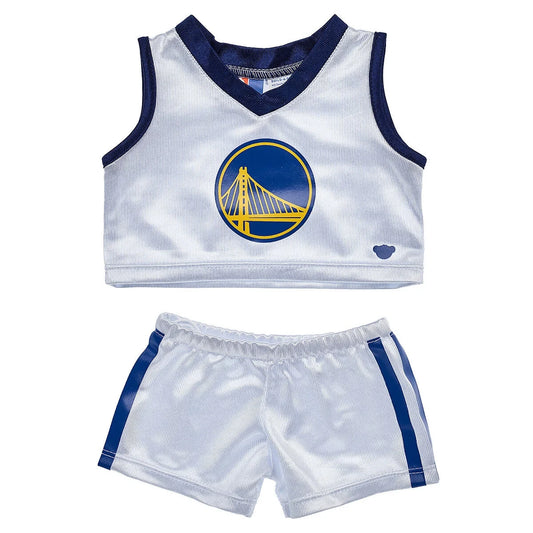 Golden State Warriors Uniform 2 pc. for Stuffed Animals | Build-A-Bear® - US 8519