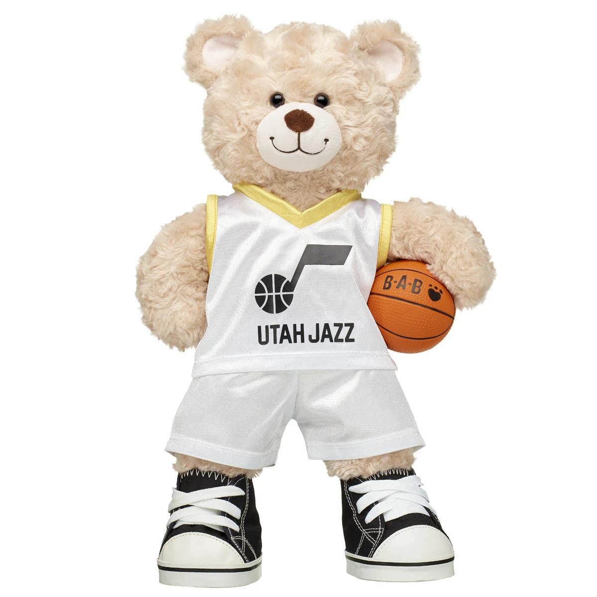 Happy Hugs Teddy Bear Utah Jazz Basketball Gift Set - US 9893