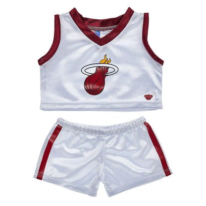 Teddy Bear Miami Heat Basketball Gift Set | Build-A-Bear® - US 7809