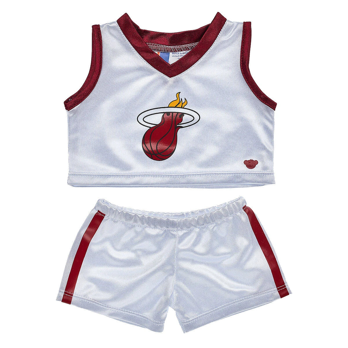 Miami Heat Uniform - 2014 NBA Basketball | Build-A-Bear® - US 4223