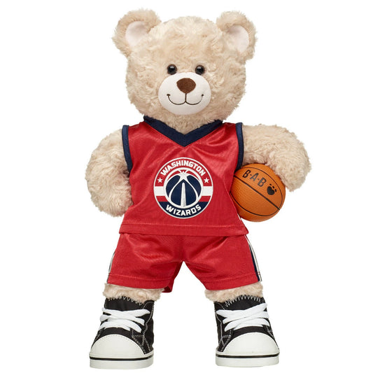 Washington Wizards Basketball Teddy Bear Gift Set | Build-A-Bear® - US 4189