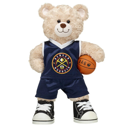 Denver Nuggets Basketball Teddy Bear Gift Set | Build-A-Bear® - US 7592