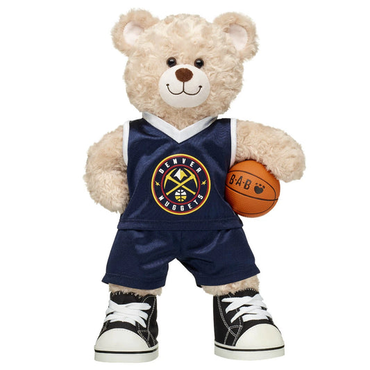 Denver Nuggets Basketball Teddy Bear Gift Set | Build-A-Bear® - US 7592