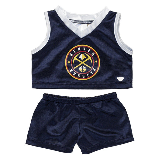 Denver Nuggets Uniform 2 pc. for Plush Toys | Build-A-Bear® - US 2339