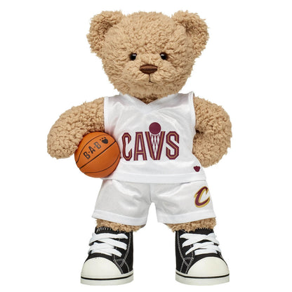 Cleveland Cavaliers Basketball Teddy Bear Gift Set | Build-A-Bear® - US 7503