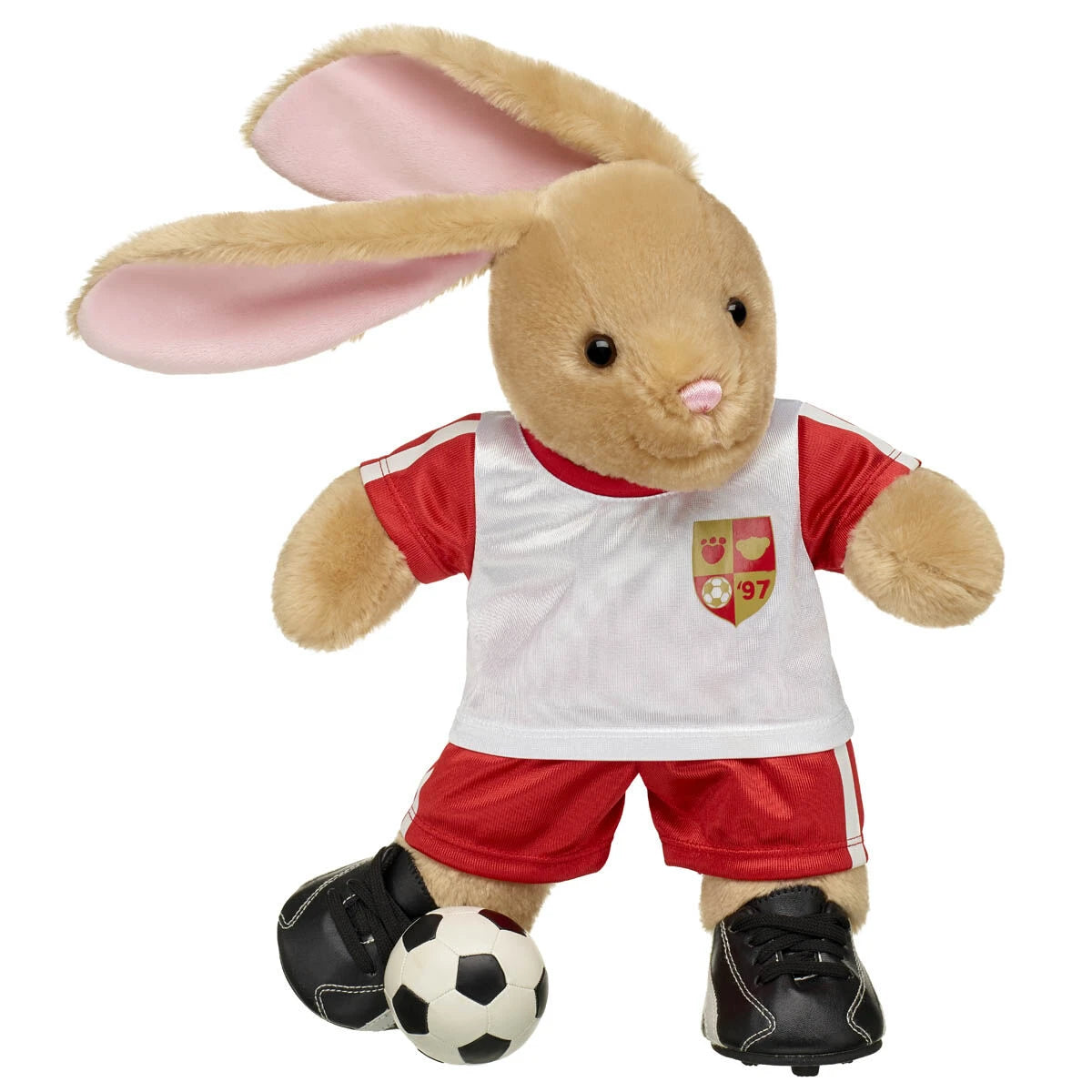 Pawlette™ Plush Red Soccer Set &amp; Soccer Ball | Build-A-Bear® - US 8768