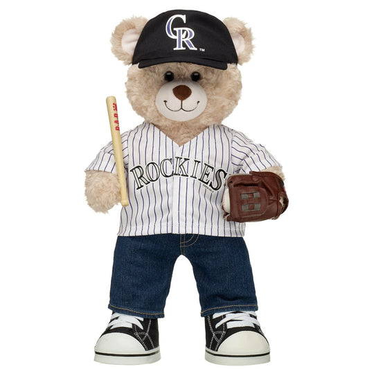 Colorado Rockies™ Teddy Bear Gift Set | Build-A-Bear® - US 4125