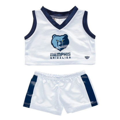 Memphis Grizzlies Basketball Teddy Bear Gift Set | Build-A-Bear® - US 8671