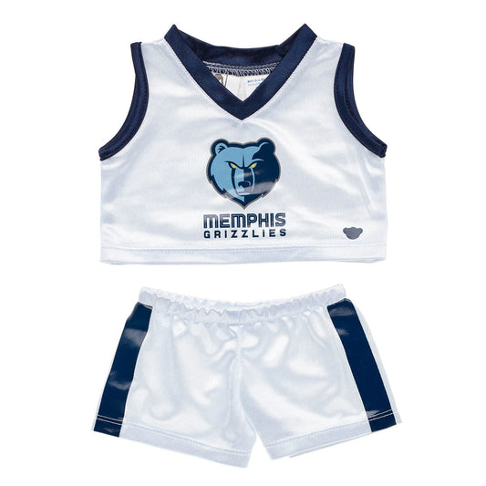 Memphis Grizzlies Uniform 2 pc. for Stuffed Animals | Build-A-Bear® - US 9982