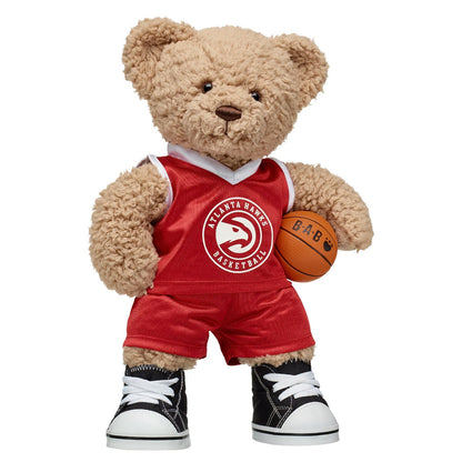 Timeless Teddy Bear Atlanta Hawks Basketball Gift Set - US 2291